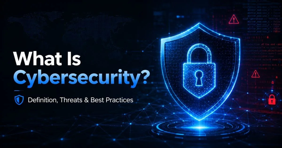 What Is Cybersecurity? Definition, Threats & Best Practices